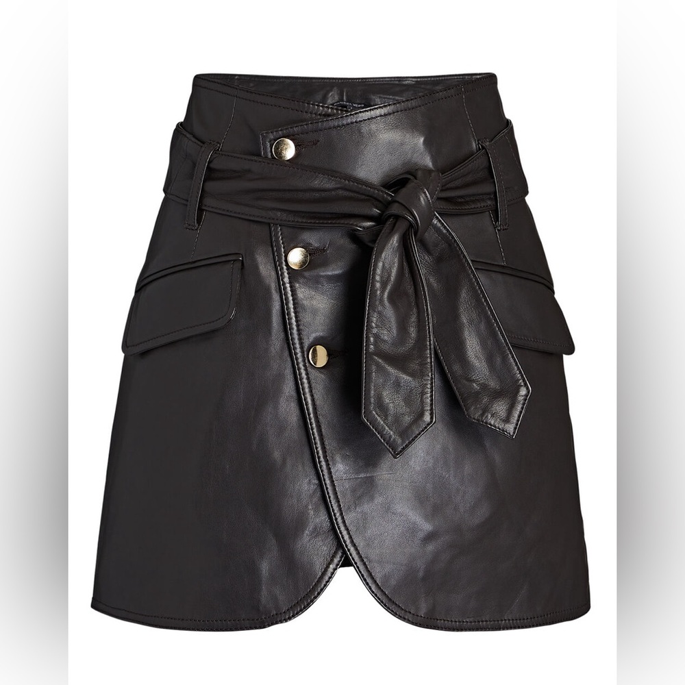 Marissa Webb Leather Skirt